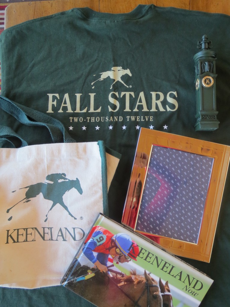 T-shirts, hitching posts, totes, books and beautiful Keeneland frames!